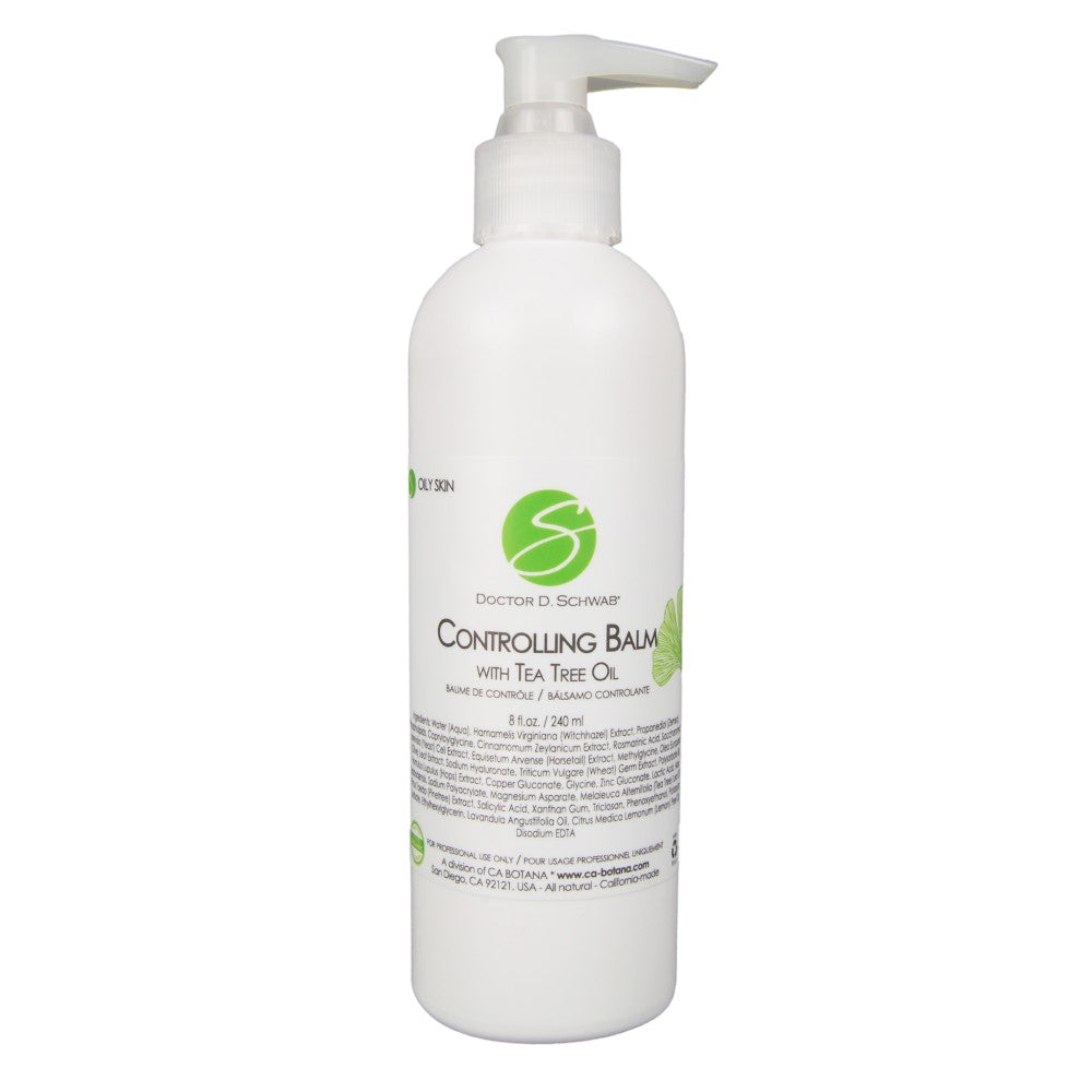 DOCTOR D. SCHWAB CONTROLLING BALM WITH TEA TREE OIL PROFESSIONAL 8 FL OZ