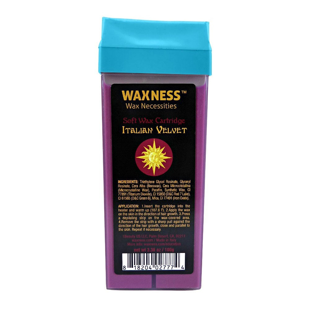 POLYMER BLEND LUXURY ITALIAN VELVET SOFT WAX CARTRIDGE 3.38 OZ / 100 G