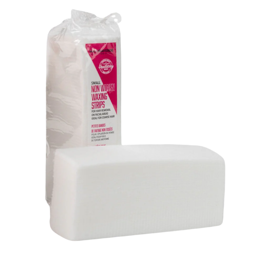 NON-WOVEN WAXING STRIPS FOR FACE - Pack of 100