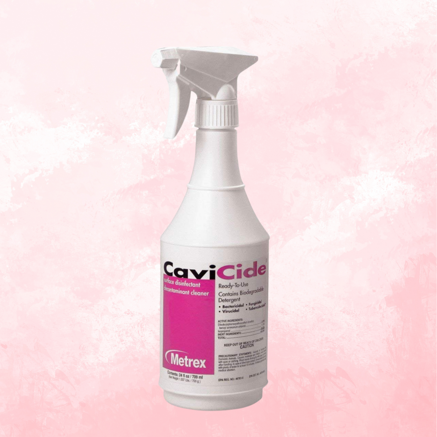 Cavicide Surface Disinfectant Spray Bottle, 24 Ounce