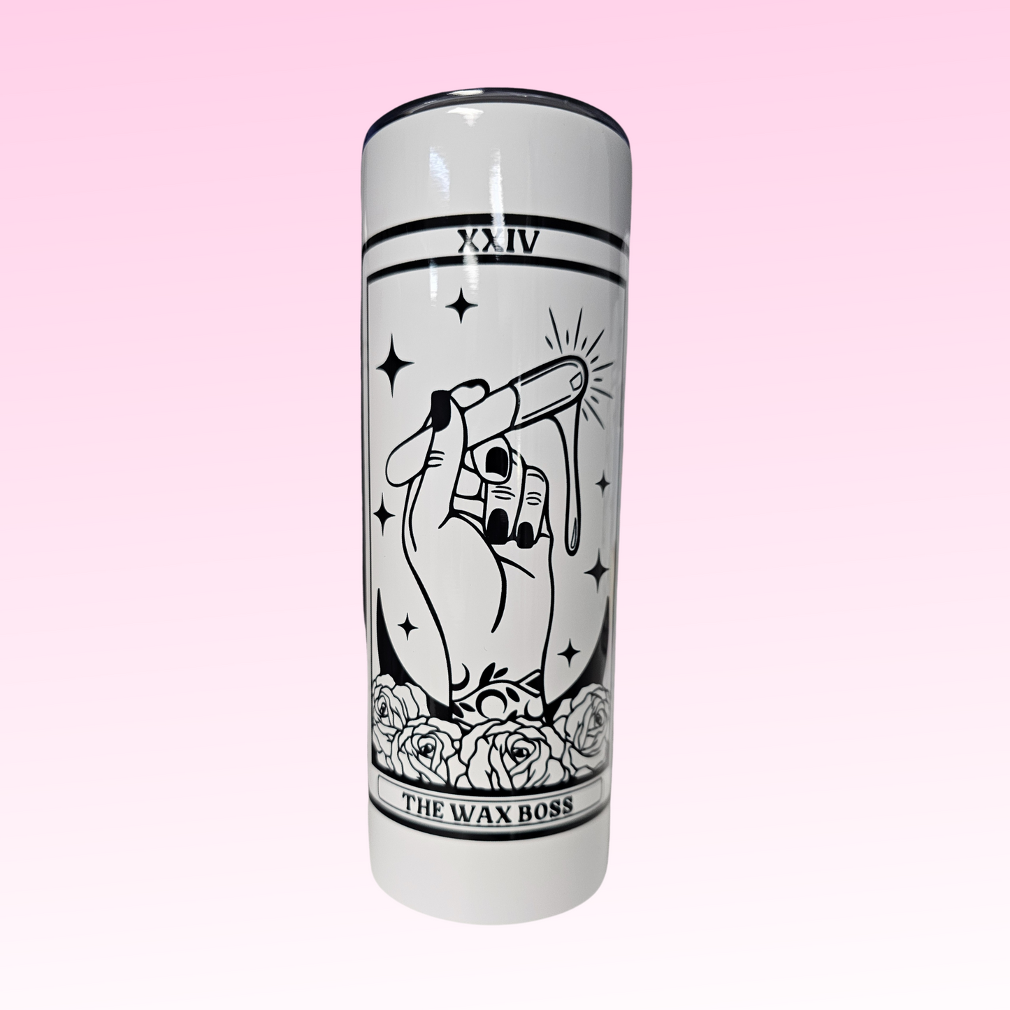 "THE WAX BABE" TUMBLER