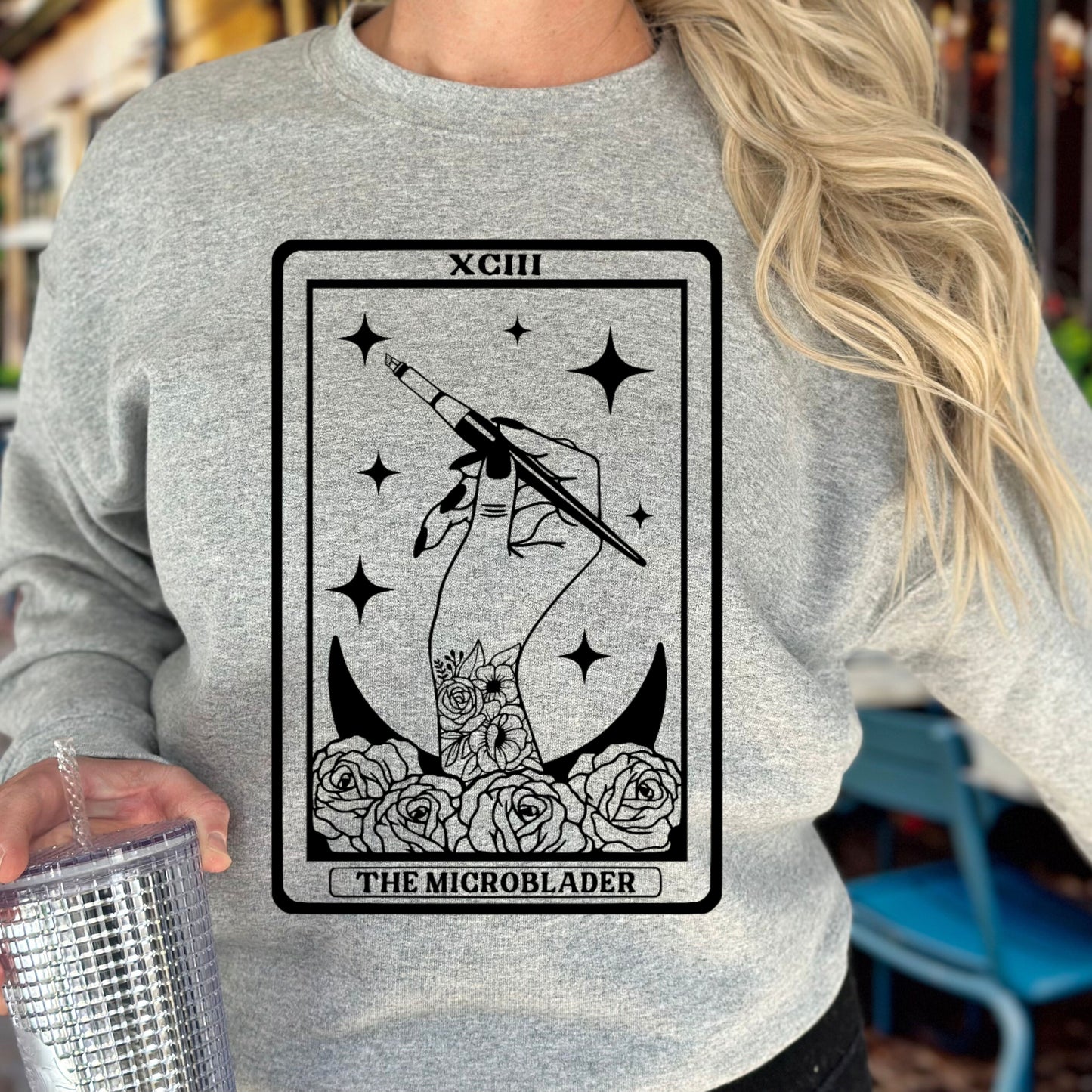 "The Microblader" Crewneck Sweatshirt