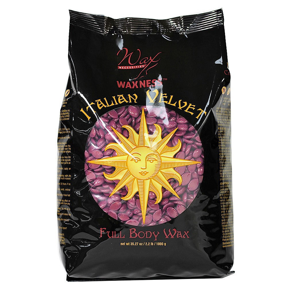 Italian Velvet Full Body Hard Wax Beads 2.2 Lb / 1 Kg