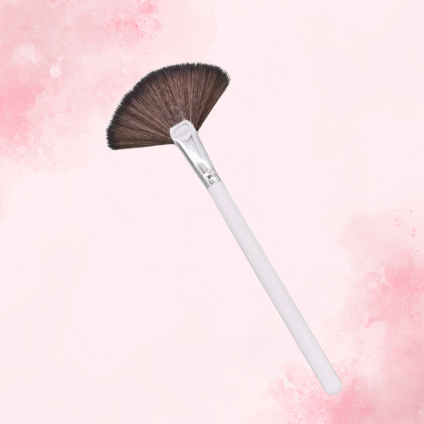 Luxury Fan Brushes with Soft Hair 2pcs