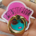 "Esthetician" Phone Ring Holder