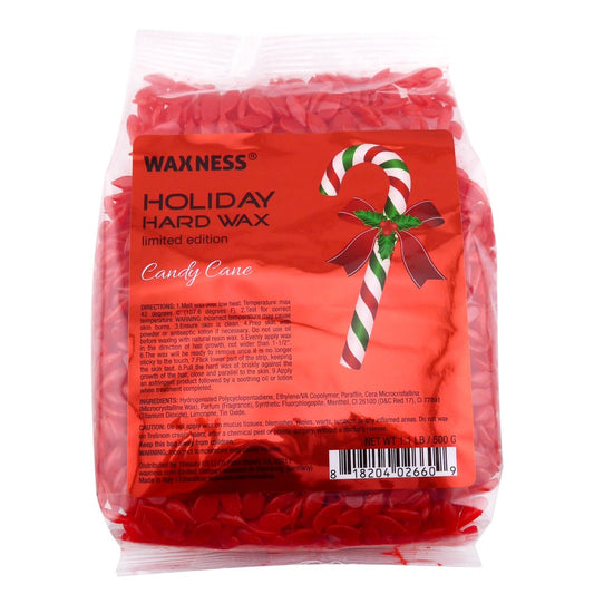 HOLIDAY LIMITED EDITION HARD WAX CANDY CANE 1.1 LB / 500G