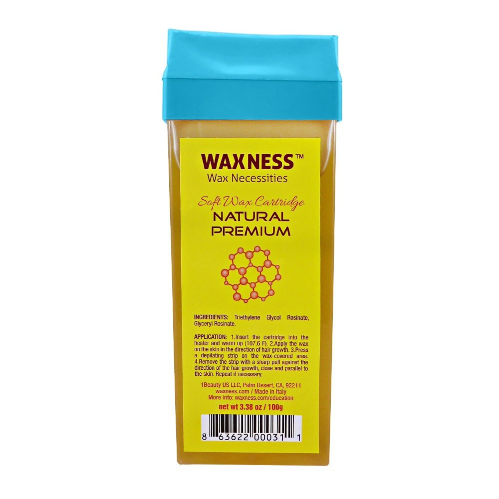 Natural Premium Soft Wax Cartridge 3.38oz / 100g