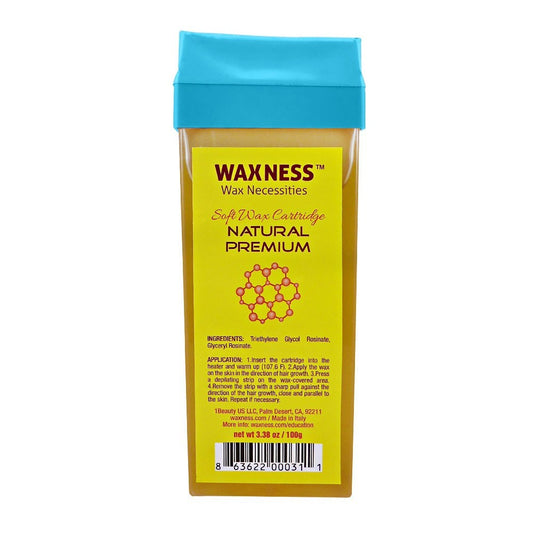 NATURAL PREMIUM SOFT WAX CARTRIDGE 3.38 OZ / 100 G