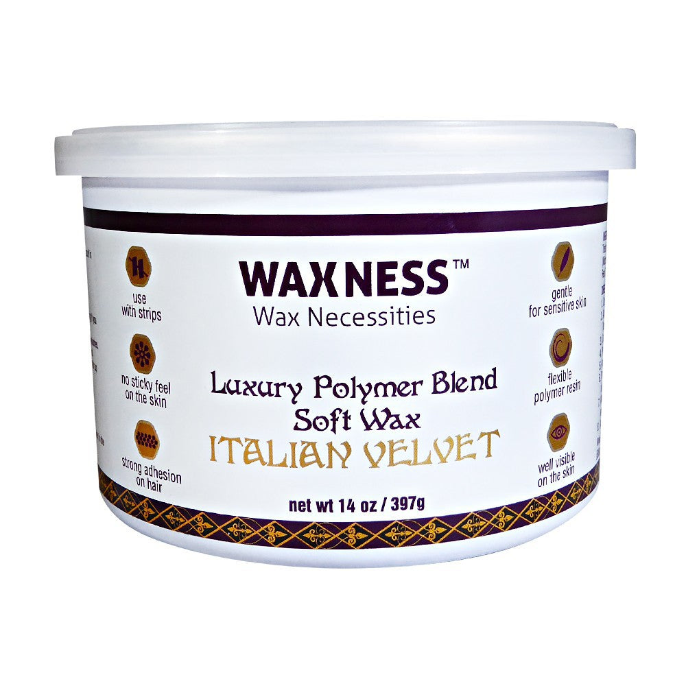 Polymer Blend Luxury Italian Velvet Soft Wax Tin 14 OZ / 397 G