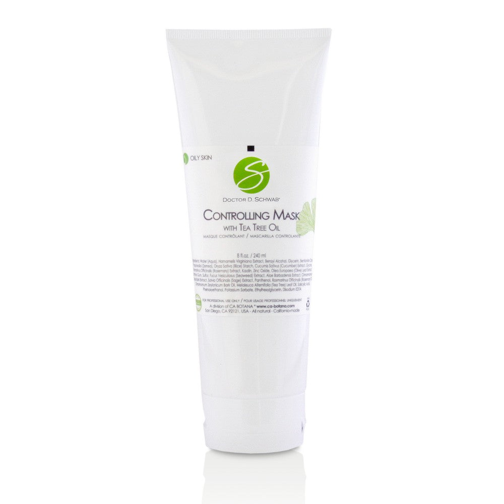 DOCTOR D. SCHWAB CONTROLLING MASK WITH TEA TREE OIL PROFESSIONAL 8 FL OZ