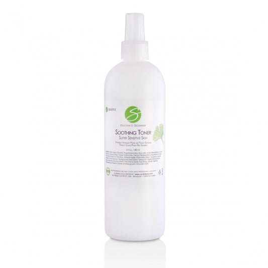 DOCTOR D. SCHWAB SOOTHING TONER SUPER SENSITIVE SKIN PROFESSIONAL 16 FL OZ