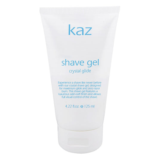 KAZ SHAVE GEL CRYSTAL GLIDE 4.22 FL.OZ. 125 ML