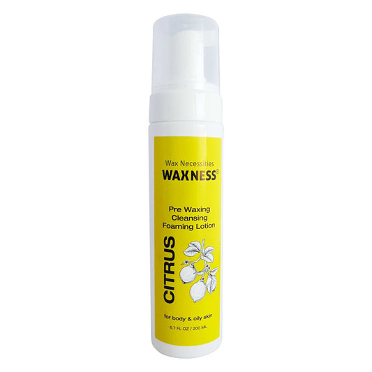 PRE WAXING CLEANSING FOAMING LOTION 6.7 FL OZ 200 ML