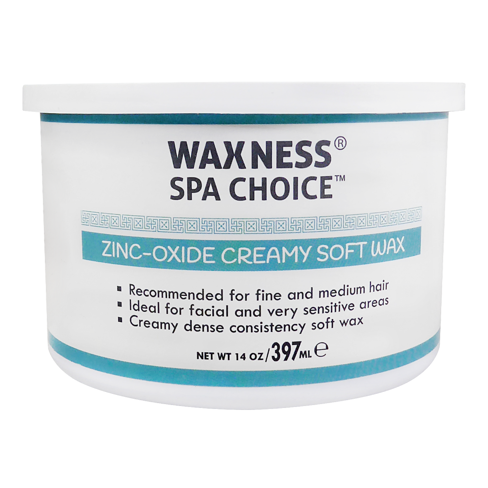Spa Choice Zinc Oxide Creamy Soft Wax 14 OZ / 397 ML