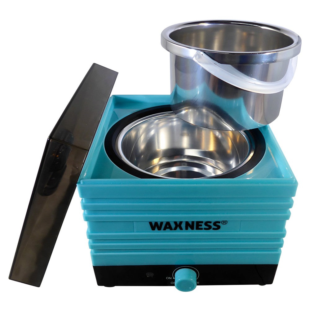 Wax Warmer W- Cube Teal Holds 1 LB