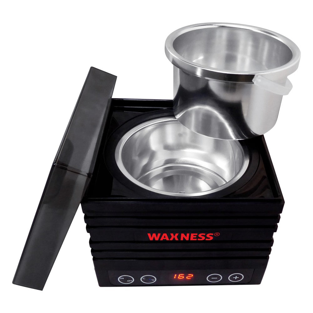 Wax Warmer W-Cube Black Digital Holds 1 LB