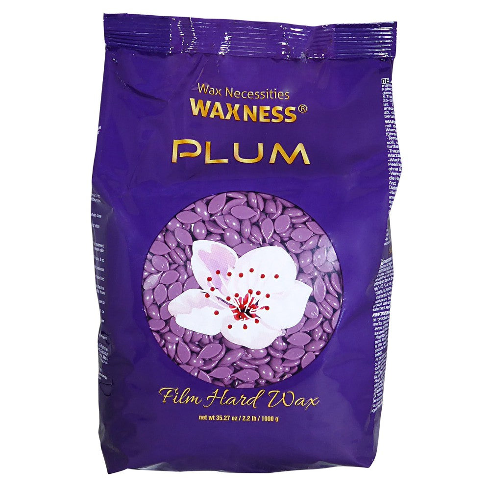 Plum Film Hard Wax Beads 2.2 LB / 35.27 OZ