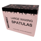 Body Waxing Wooden Spatula Applicators Round Edges 500 PCS