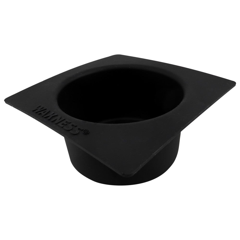 Non-Stick Easy Clean Silicon Bowl for Waxness W- Cube Warmer 1LB - BLACK