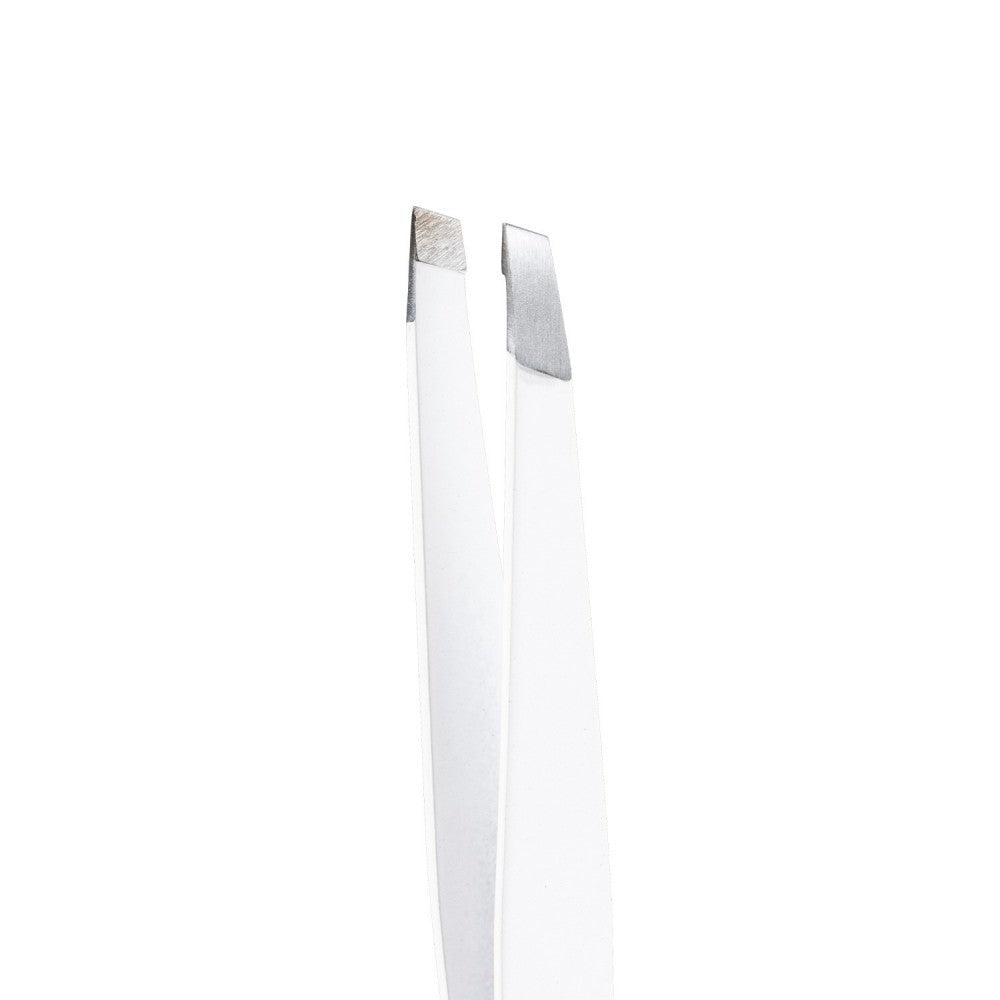 ERBE SOLINGEN TWEEZERS OBLIQUE 9 CM 3.5 IN- WHITE