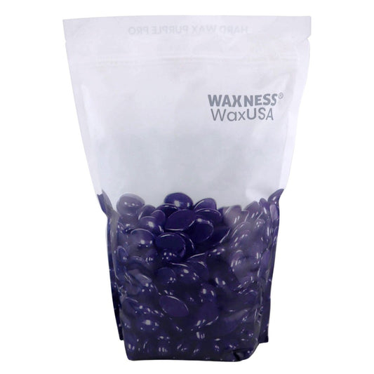 WAXNESS WAXUSA PURPLE PROFESSIONAL HARD WAX BEADS 2.42 LB / 1.1 KG