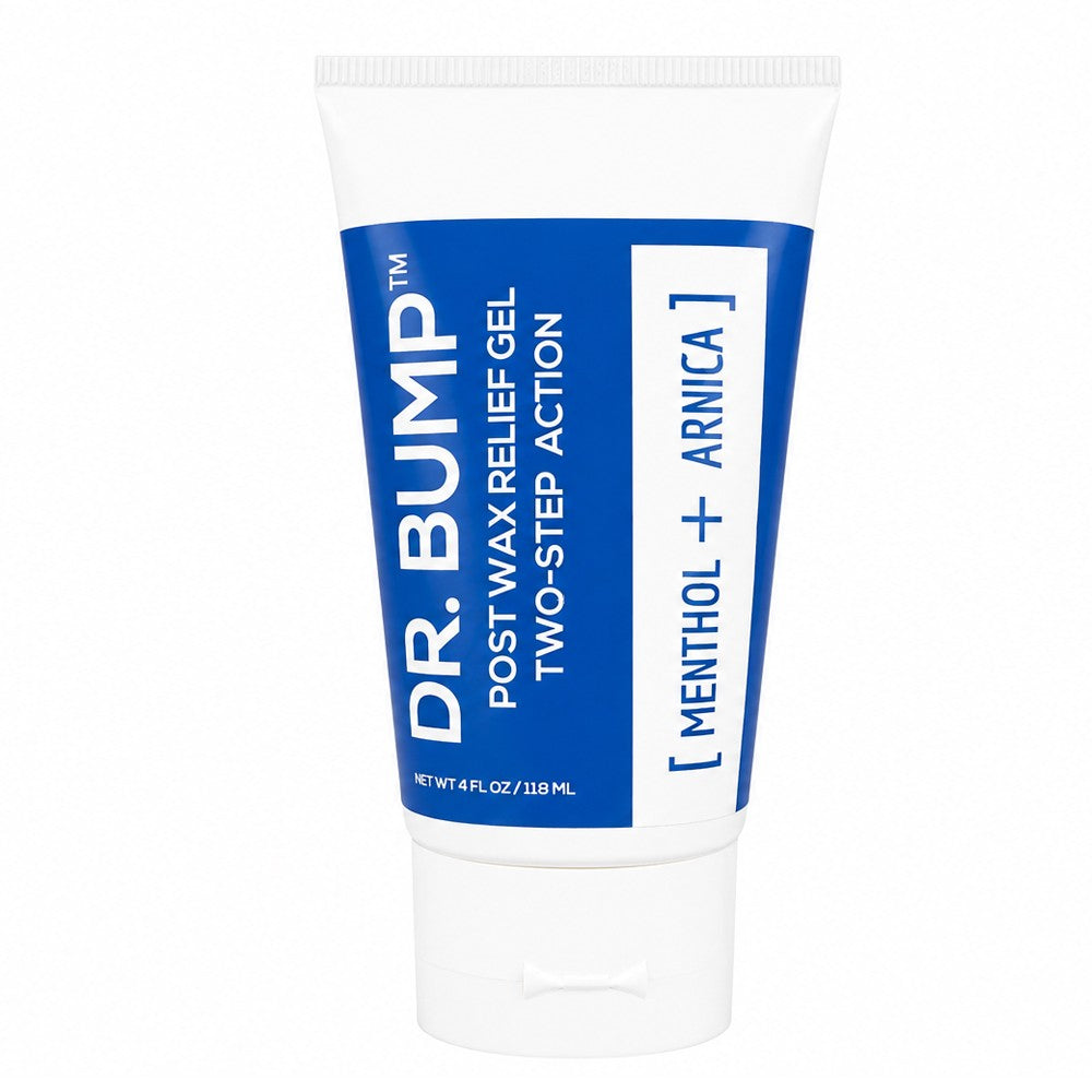 DR. BUMP NATURAL PRE POST WAX DISCOMFORT RELIEF GEL TWO-STEP ACTION 4 FL OZ / 118 ML