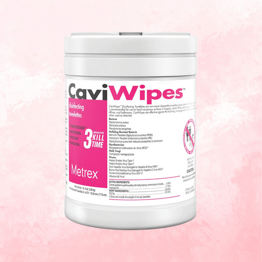 CaviWipes - Disposable Germicidal Cleaner & Healthcare Disinfecting Wipes, 160 Count