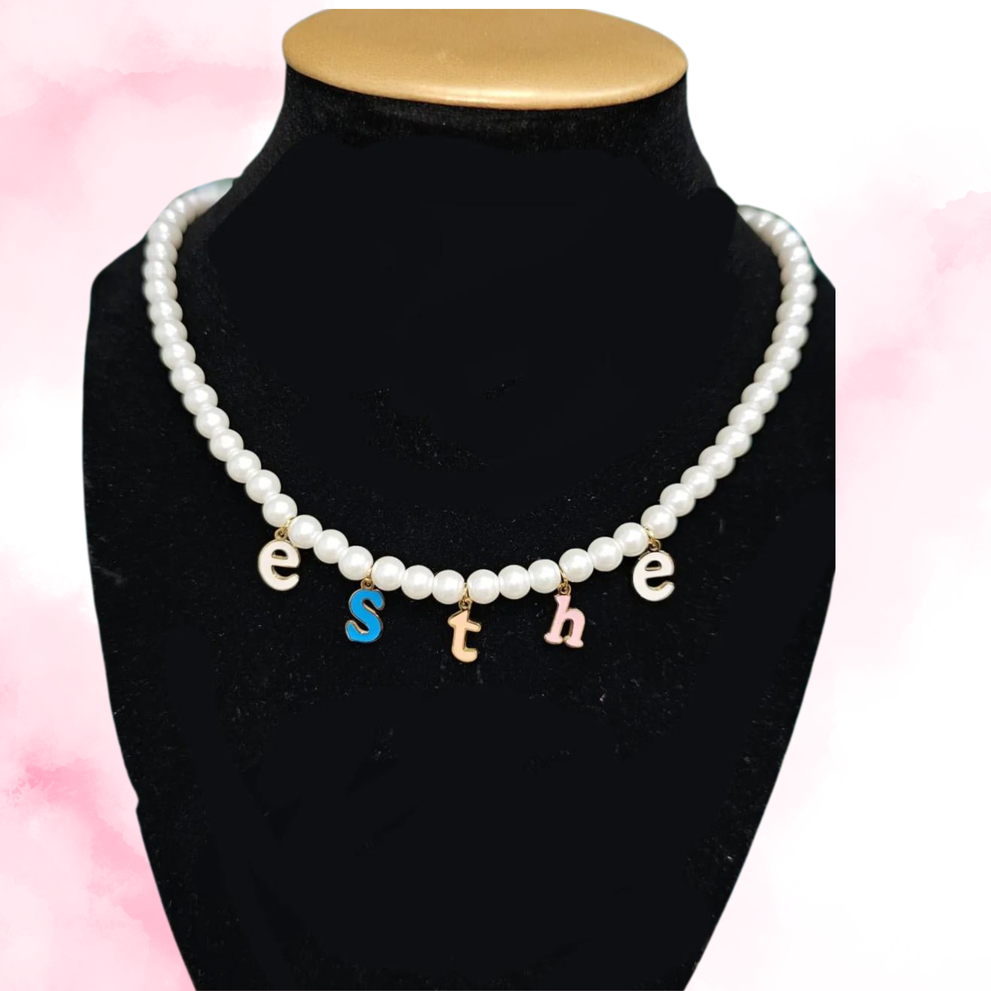 "Esthe" Esthetician Pearl Necklace