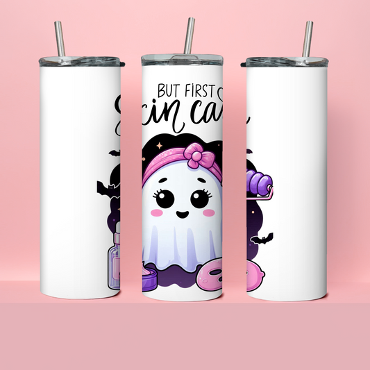 BUT FIRST SKINCARE GHOST - TUMBLER