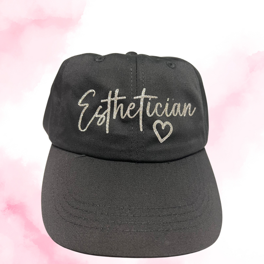 "Esthetician" Soft Baseball Cap