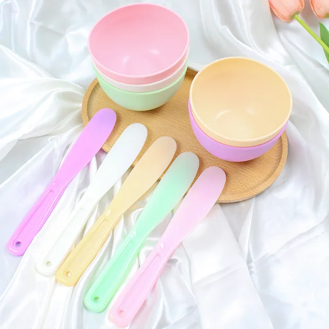 Silicone Mixing Bowl with Spatula Set 2PCS
