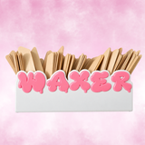 Waxing Sticks & Tools Holder White