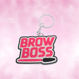 Brow Boss Keychain