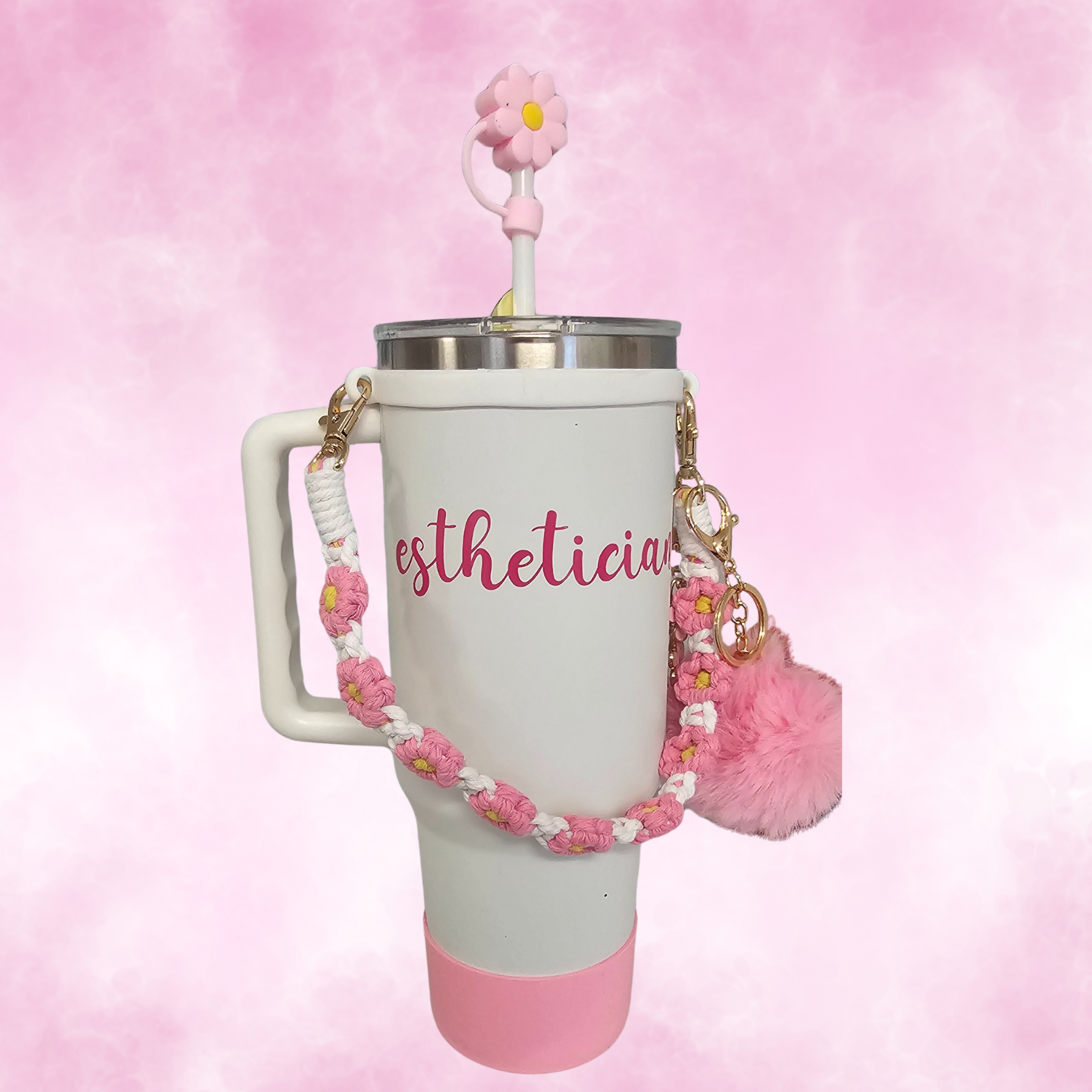 "Esthetician" Stainless Steel Insulated Travel Cup