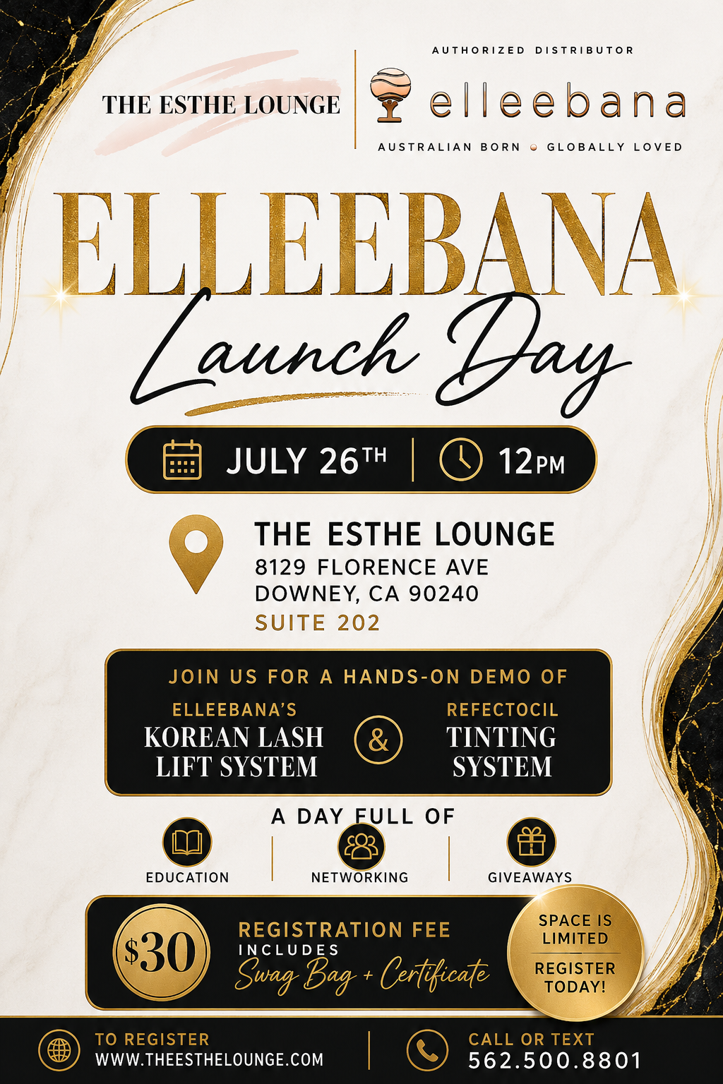 Elleebana Launch Day