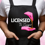 "Licensed To Sugar" Apron
