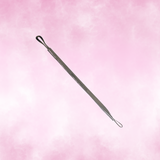 Stainless Steel Extra Fine Comedo Extractor 4" Flat
