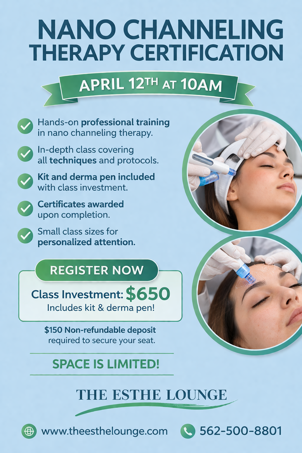 Nano Channeling Infusion Certification