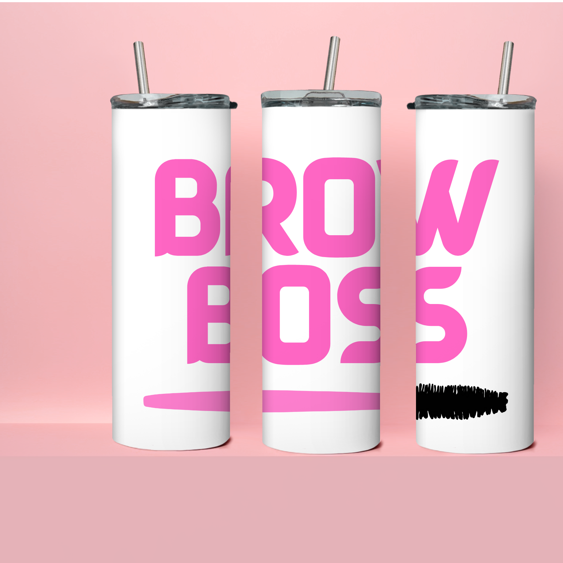 "Brow Boss" Esthetician Tumbler