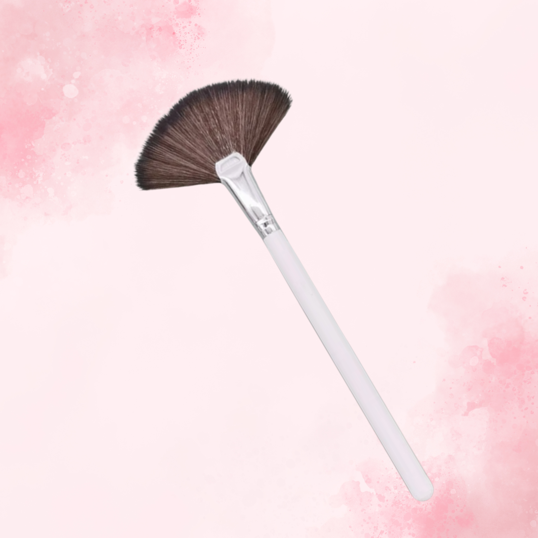 Luxury Fan Brushes with Soft Hair 2pcs