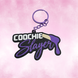 Coochie Slayer Keychain Purple