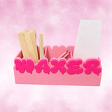 Waxing Sticks & Tools Holder Pink